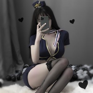 火辣性感空姐制服诱惑套装 - 图片 5