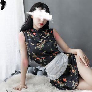纯欲复古民国风制服诱惑套装古风旗袍