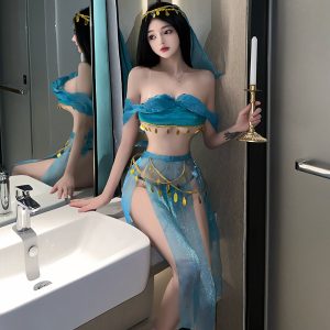 西域风情舞姬古风诱惑性感制服套装