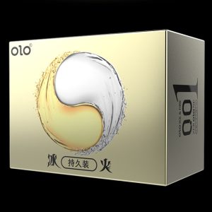 OLO玻尿酸001超薄冰火持久避孕套10只装