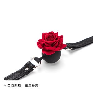 玫瑰花口球sm道具 - 图片 2