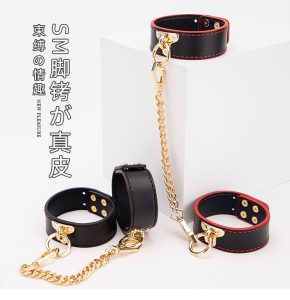 SM捆绑真皮手铐 - 图片 2