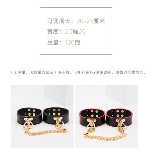 SM捆绑真皮手铐 - 图片 3