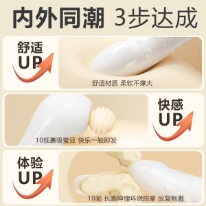 谜姬怡悦伸缩转珠吮吸按摩棒 - 图片 4